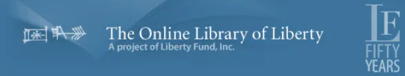 Online Library of Liberty