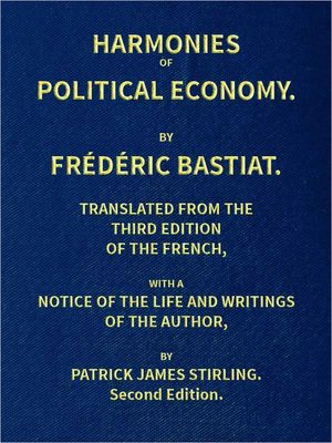 Cover of Harmonies of Political Economy