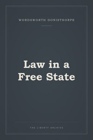 Cover of Law in a Free State
