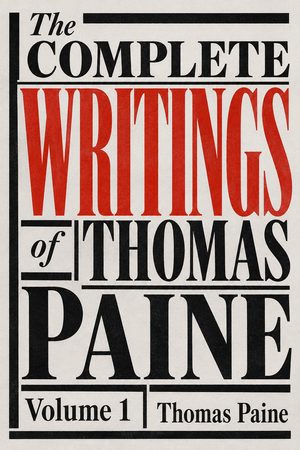 Cover of The Complete Writings of Thomas Paine, Volume 1