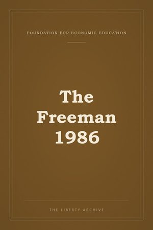 Cover of The Freeman 1986