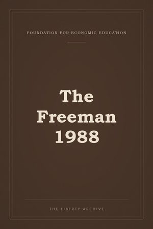 Cover of The Freeman 1988
