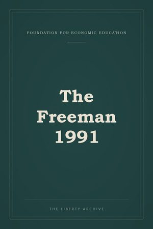 Cover of The Freeman 1991