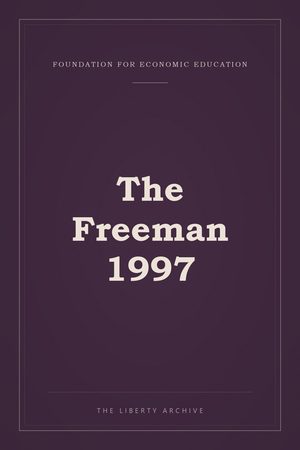Cover of The Freeman 1997