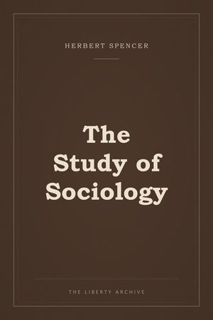 Cover of The Study of Sociology